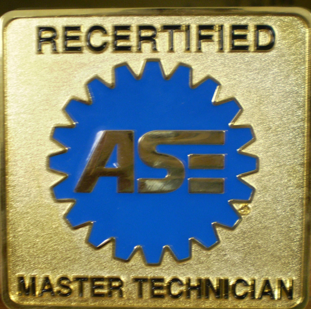 ASE Master Tech